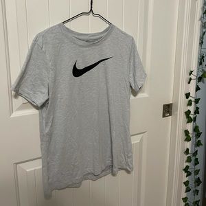 Light grey Nike size medium tee shirt